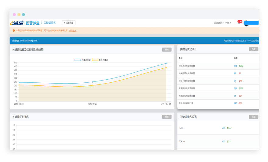 关键词排名跟踪